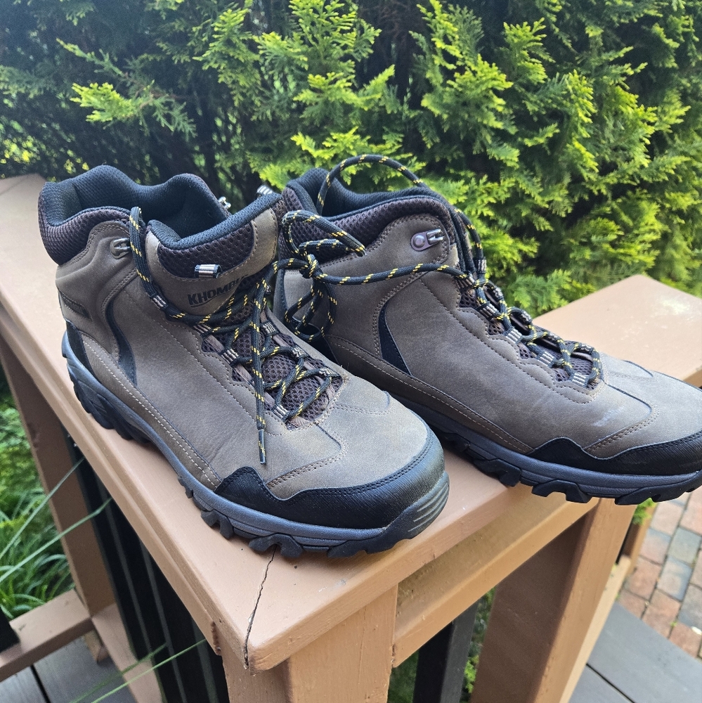 Khombu Brown Outdoor Men's Hiking Boots Size 11M